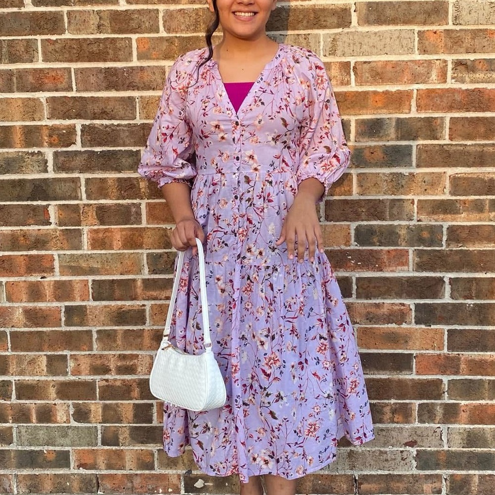 Floral Midi Dress
